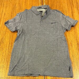 TED BAKER London Men’s Navy Blue Polo